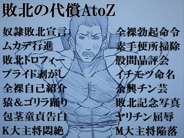 敗北の代償AtoZ [ミニクローゼット]