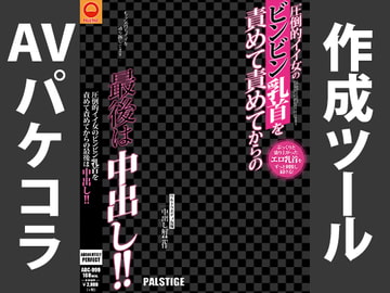 AVパケコラフレーム 「乳首責めからの中出し」ver. [AVパケコラ制作所]