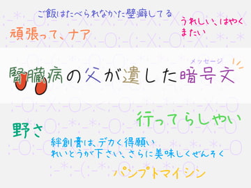 腎臓病の父が遺した暗号文 [1000Tree]