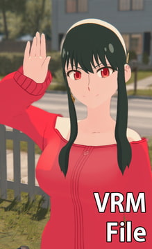 【Vroid 同人作品】S○Y×FAMILY ヨ○・フォージャー [Type X]