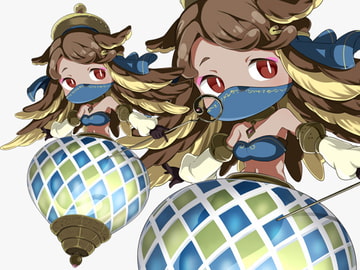 【立ち絵素材】ランプの精 [フユゾラミノリ]