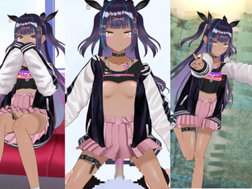 電車で露出プレイ後に正常位でハメられるギャル系女の子! [乳揺れ愛好会]