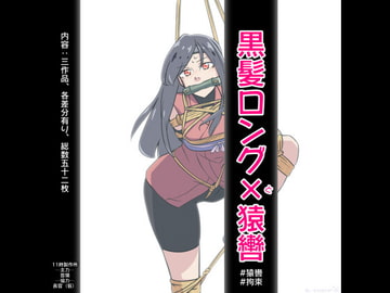 黒髪ロングと猿轡 [11時製作所]