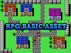 【レトロゲーム風ドット絵素材集】RPG BASIC ASSET [Indie8bit]