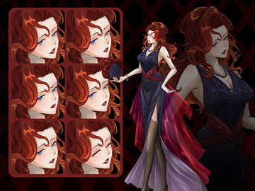 赤毛の姉さん立絵 [猫滚滚工作室]