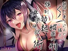 敵陣に乗り込んだらくノ一に捕まって媚薬の刑〜強○勃起快楽地獄の術〜