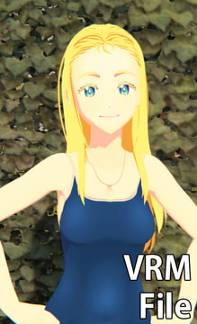 【Vroid VRM 同人作品】サマータ○ムレンダ 小○ 潮 [Type X]
