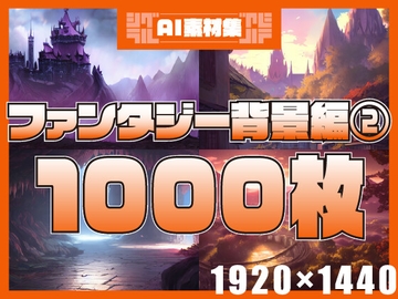 シグラルAI素材集『ファンタジー背景編2』 [シグラル]