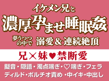 【禁断愛】イケメン兄と濃厚孕ませ睡眠○～夢うつつの中で溺愛&連続絶頂～ [完熟ひるね堂]