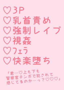 強盗の命令で警察官二人にレ○プされる話 [hakozume]