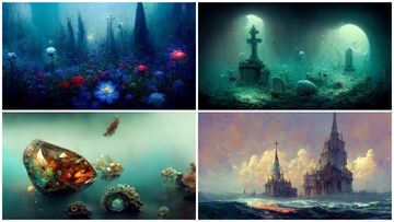 著作権フリー背景美術素材集【海】 [素材屋さん]