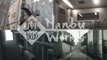 【商用利用可】陰のある町背景素材集【22点収録】 [NanbuWorks]