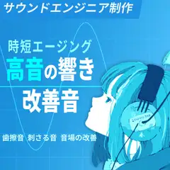 時短エージング 高音の響き改善音 歯擦音 刺さる音 音場の改善 (ハイレゾ対応版)