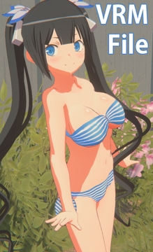 【VRM 同人作品】ヘスティア (水着2022) [Type X]