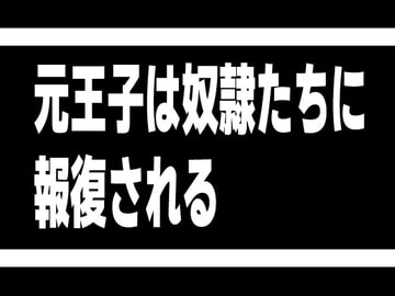 元王子は奴○たちに報復される [灼熱の砲撃]