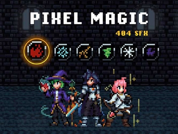 【効果音素材】Pixel Magic Sound Effects Pack [WOW Sound]