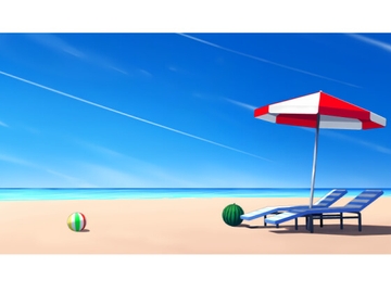 夏のビーチ/飛び込み台/学校の野外水飲み場 [タイルセット/マップチップ習作所]