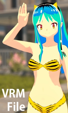 【VRM 同人作品】う○星やつら ラム [Type X]