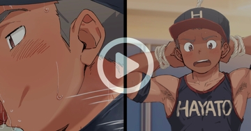 野球部エースのフェラチオとスクワット訓練 [塩工野球部]