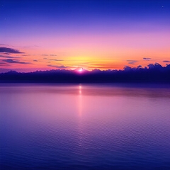 背景素材:湖 その2 [gg-creation891]