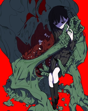 マンホールのお皿 [ロールシャッハテストB]