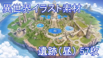 異世界イラスト素材「遺跡」 [イラスト素材ショップ]