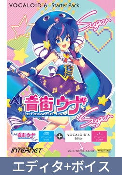 VOCALOID6 Starter Pack AI 音街Una Sugar [INTERNET]