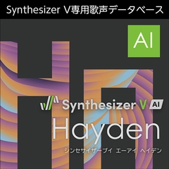 Synthesizer V AI Hayden ダウンロード版 [AH-Software]
