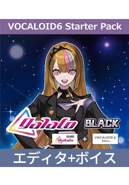 VOCALOID6 StarterPack galaco BLACK [INTERNET]
