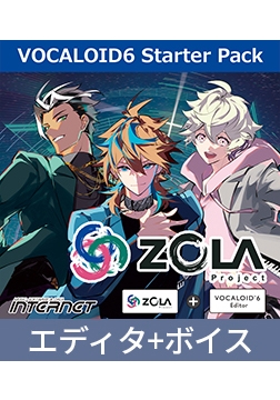 VOCALOID6 Starter Pack ZOLA Project [INTERNET]