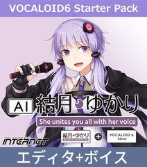 VOCALOID6 Starter Pack AI 結月ゆかり [INTERNET]