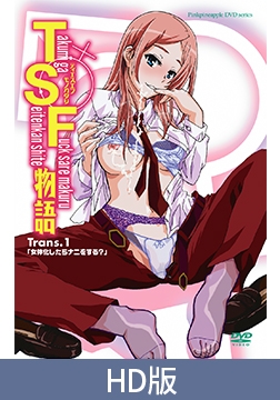 【HD版】TSF故事 Trans.1「性轉為女後會幹什麼？」 / 【繁体中文版】TSF物語 Trans.1「女体化したらナニをする？」 [ピンクパイナップル]