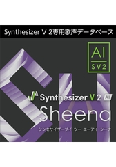 Synthesizer V 2 AI Sheena ダウンロード版 [AH-Software]